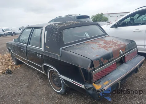 1983 Chrysler New Yorker from USA, damaged, VIN 1C3BT56G9DC319570